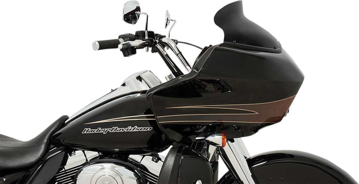 MEMPHIS SHADES Spoiler Windshield - 6-1/2" - Black - FLTR MEP86011 — image 1