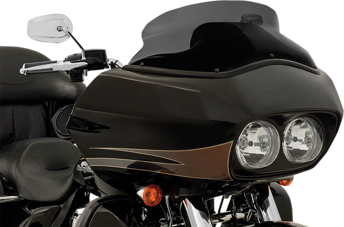 MEMPHIS SHADES Spoiler Windshield - 6-1/2" - Black - FLTR MEP86011 — image 2