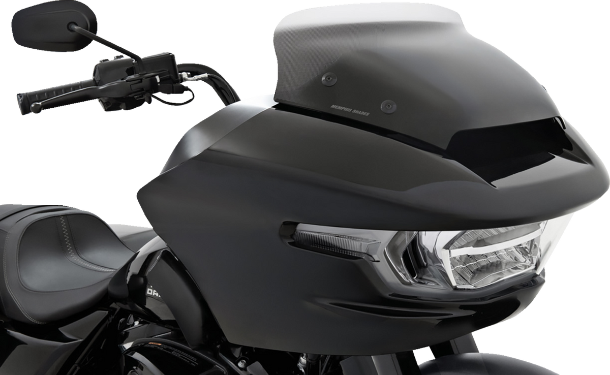 MEMPHIS SHADES Spoiler Windshield - 3" - Clear Dot Matrix - FLTR MEP8810 — image 1