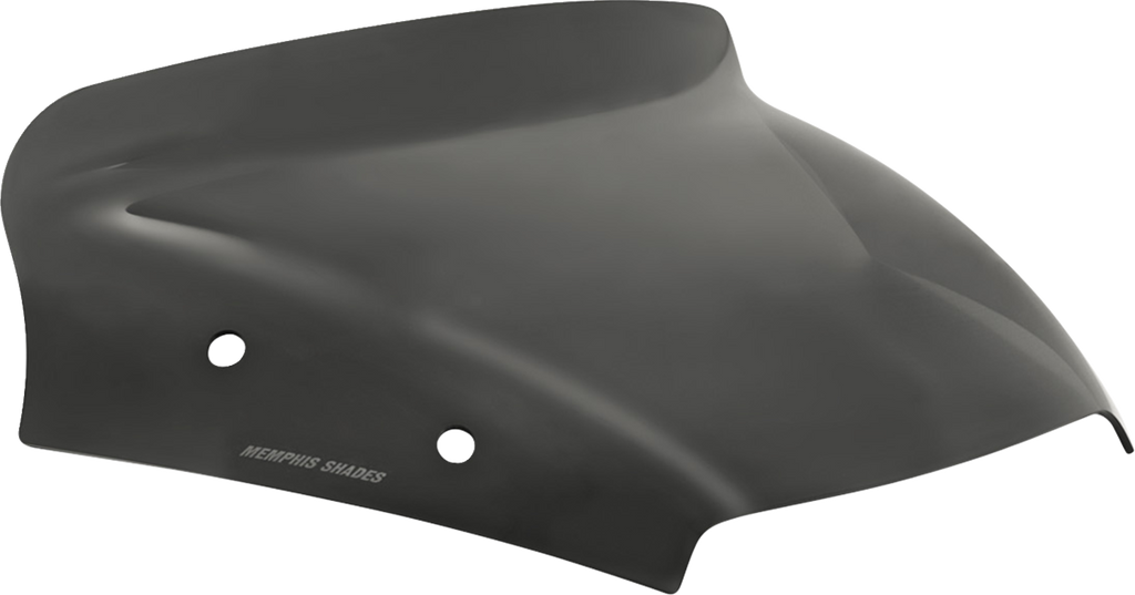 MEMPHIS SHADES Spoiler Windshield - 3" - Dark Black Smoke - FLTR MEP88110 — image 1