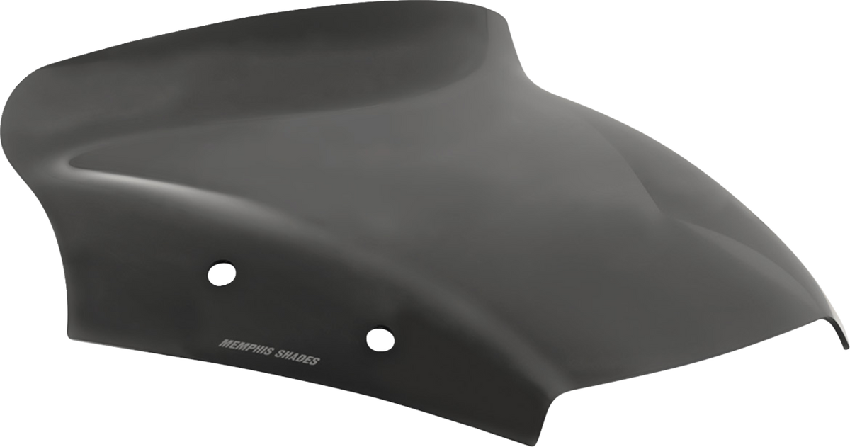 MEMPHIS SHADES Spoiler Windshield - 4" - Dark Black Smoke - FLTR MEP88210 — image 1