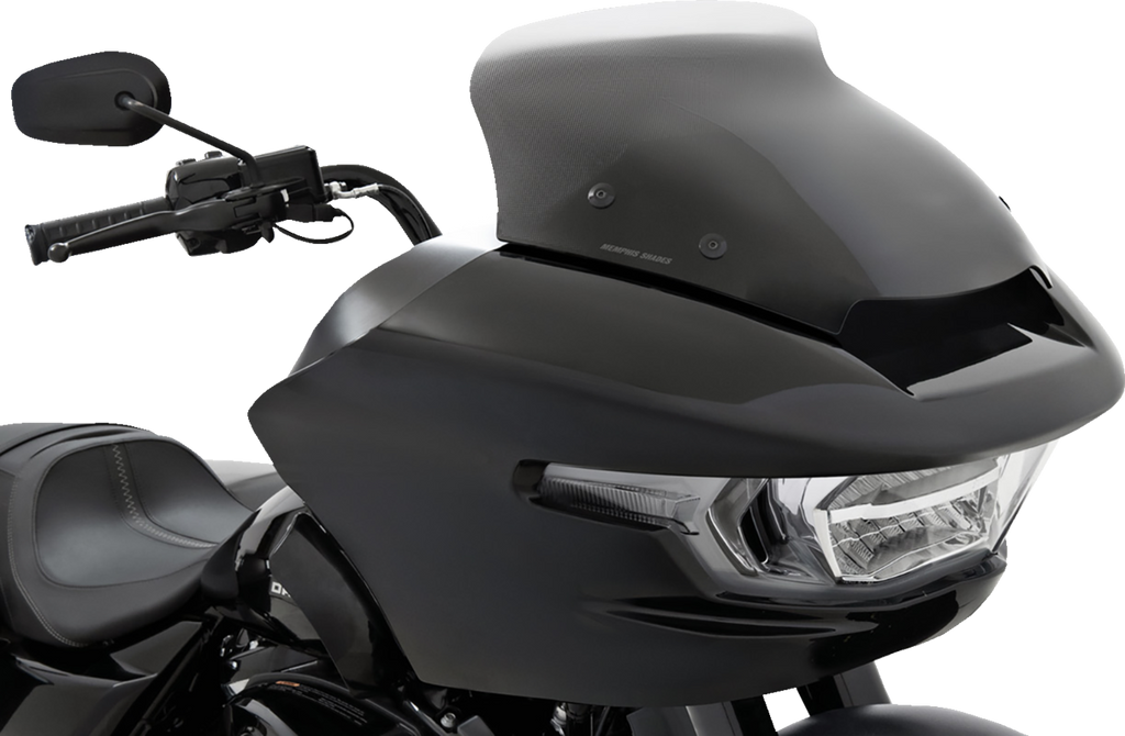 MEMPHIS SHADES Spoiler Windshield - 5" - Clear Dot Matrix - FLTR MEP8830 — image 1