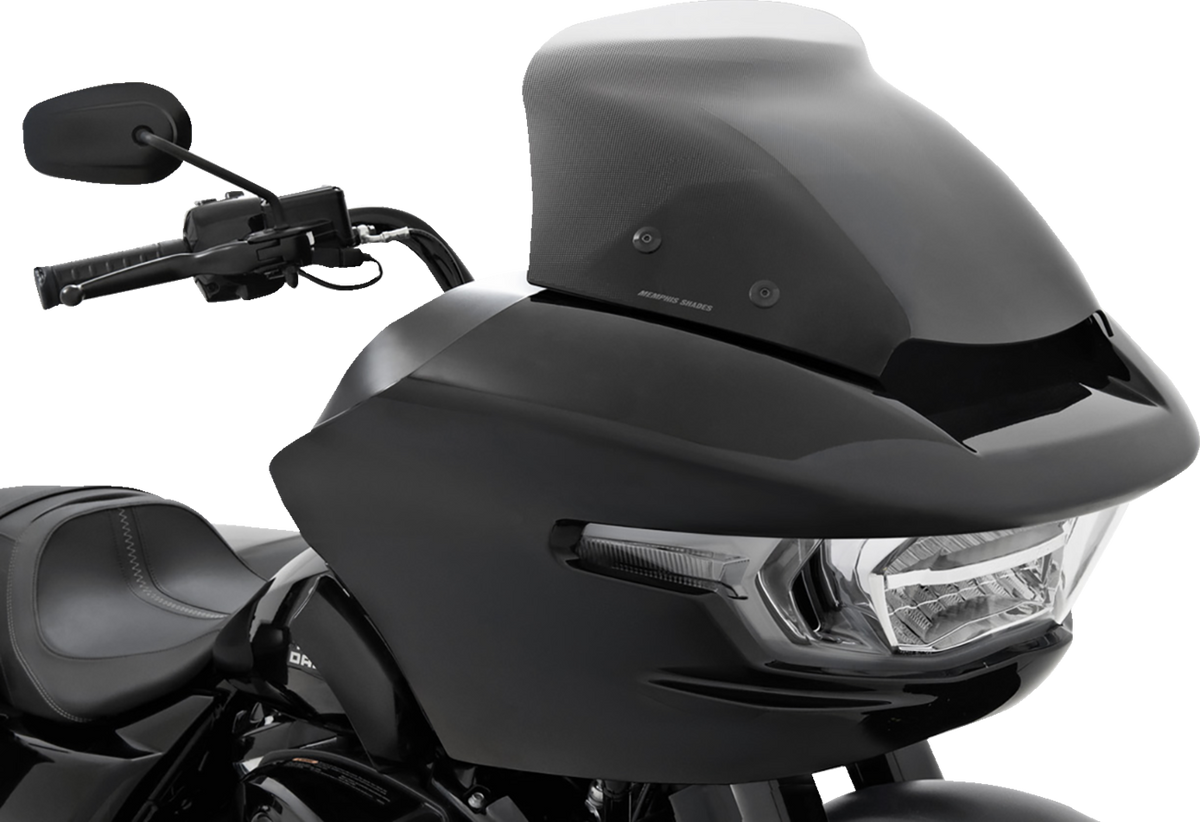 MEMPHIS SHADES Spoiler Windshield - 6" - Clear Dot Matrix - FLTR MEP8840 — image 1