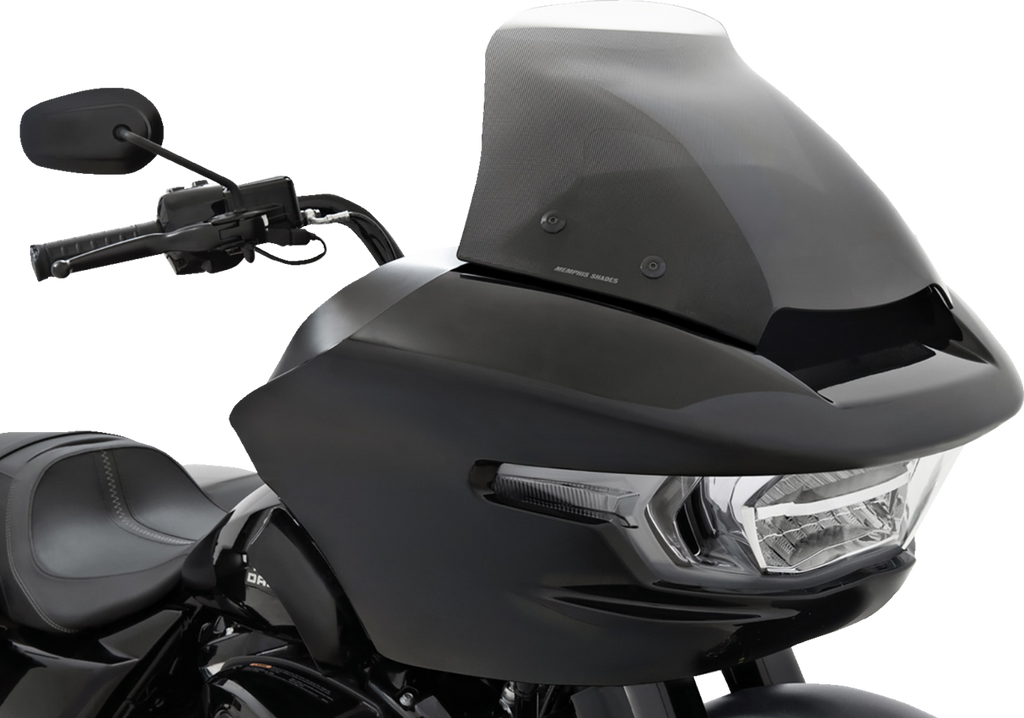 MEMPHIS SHADES Spoiler Windshield - 7" - Clear Dot Matrix - FLTR MEP8850 — image 1