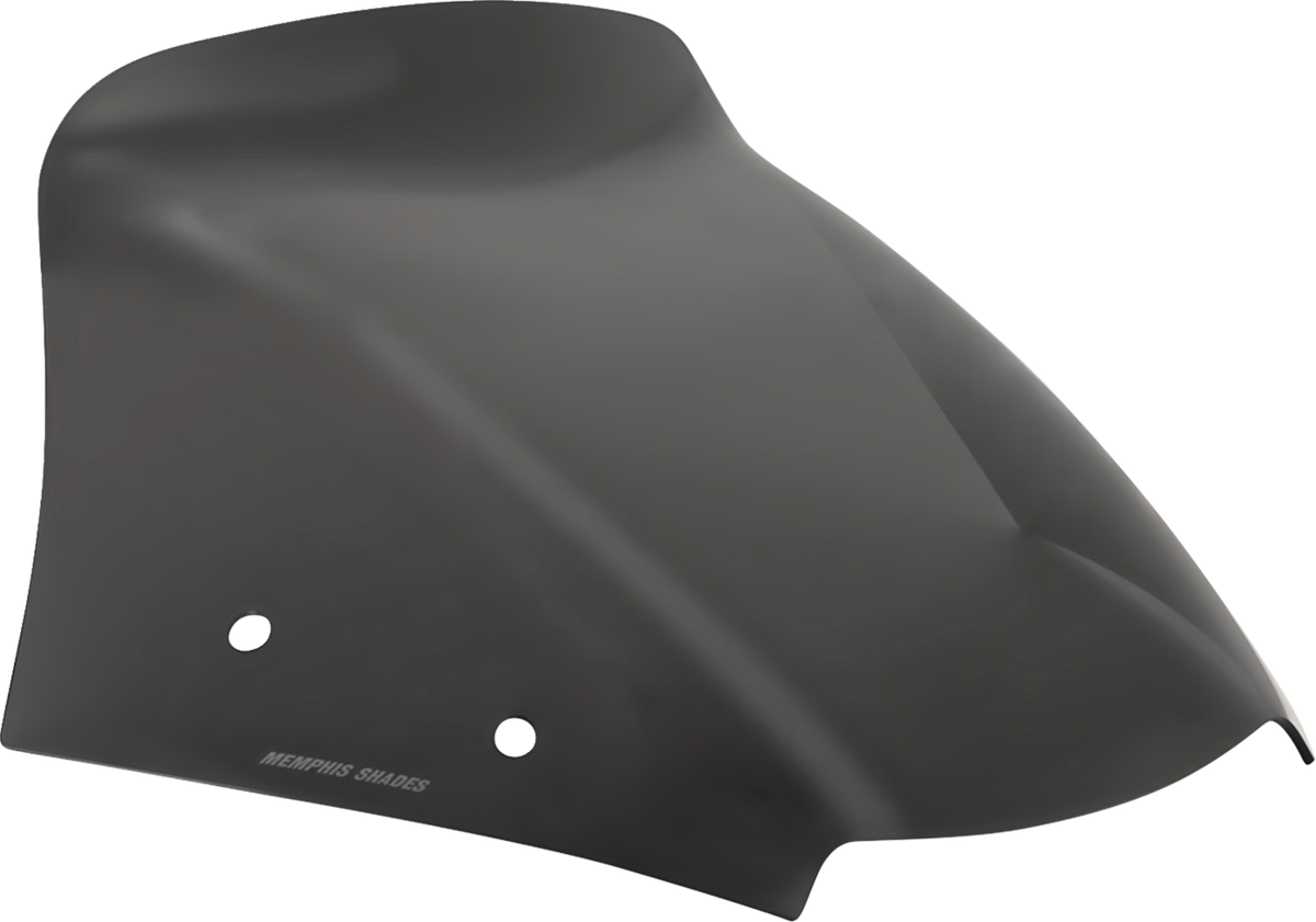 MEMPHIS SHADES Spoiler Windshield - 7" - Dark Black Smoke - FLTR MEP88510 — image 1