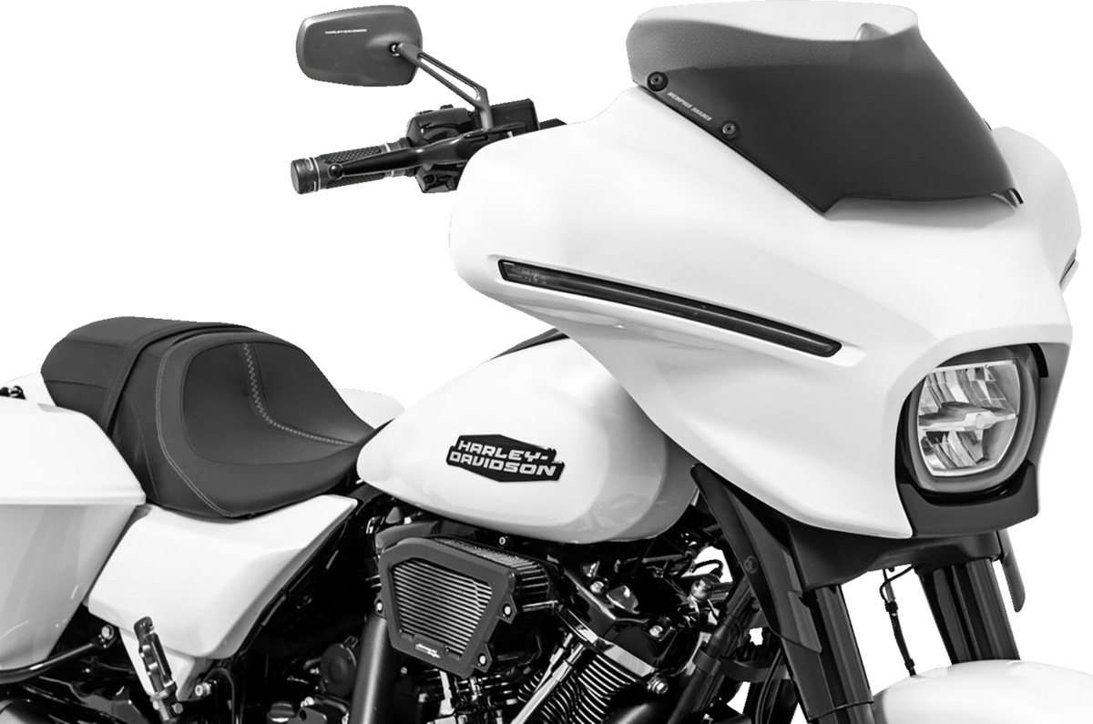 MEMPHIS SHADES Spoiler Windshield - 3" - Clear - FLHX MEP8870 — image 1