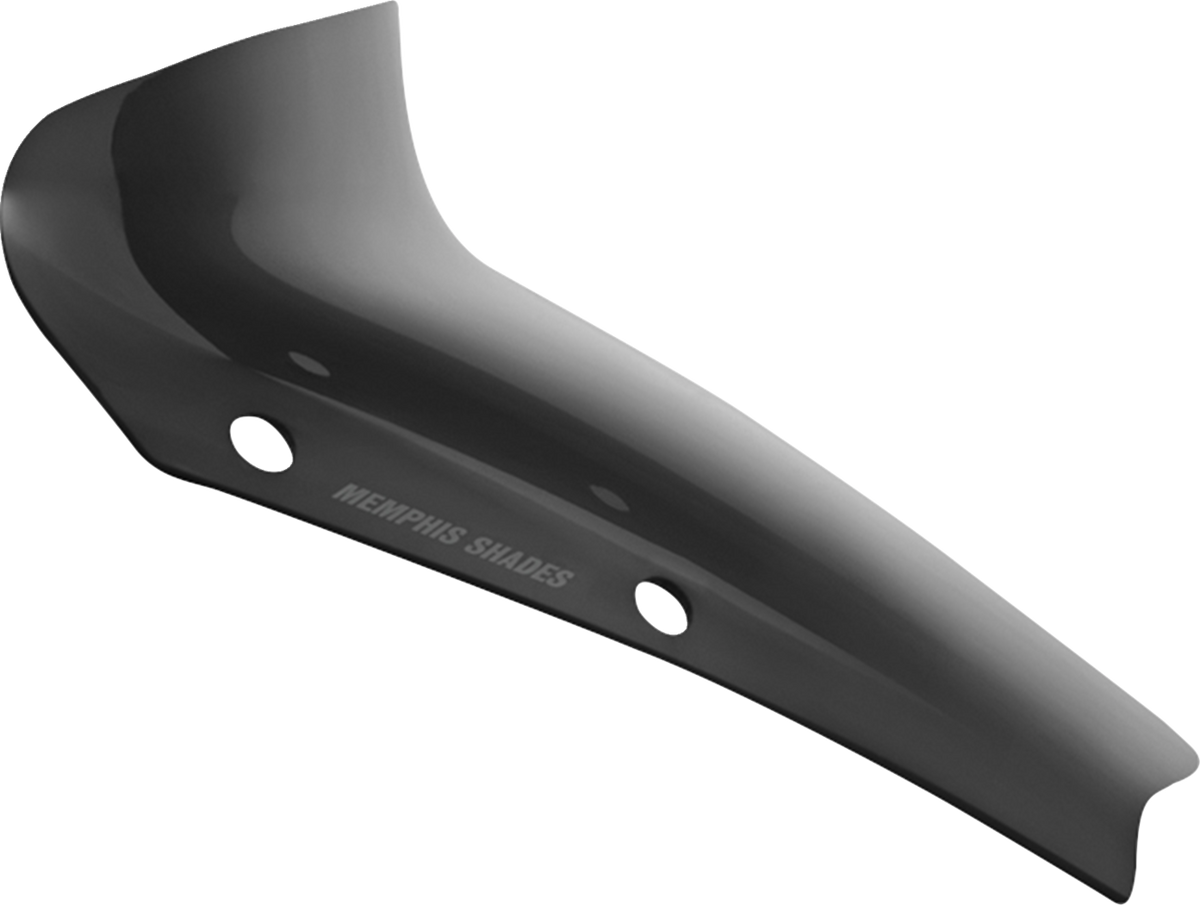 MEMPHIS SHADES Spoiler Windshield - 3" - Dark Black Smoke - FLHX MEP88710 — image 3