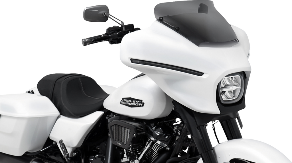 MEMPHIS SHADES Spoiler Windshield - 3" - Dark Black Smoke - FLHX MEP88710 — image 4
