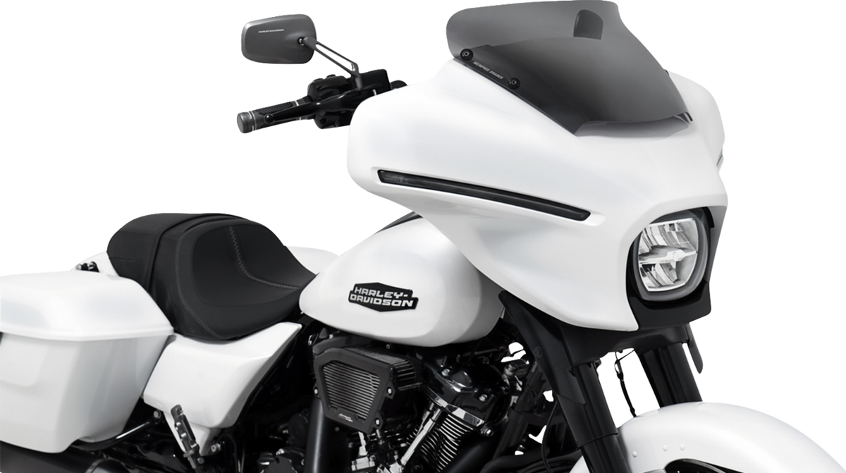 MEMPHIS SHADES Spoiler Windshield - 3" - Dark Black Smoke - FLHX MEP88710 — image 4