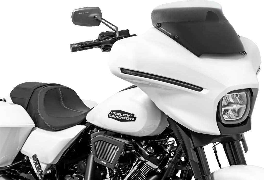 MEMPHIS SHADES Spoiler Windshield - 4" - Clear - FLHX MEP8880 — image 1