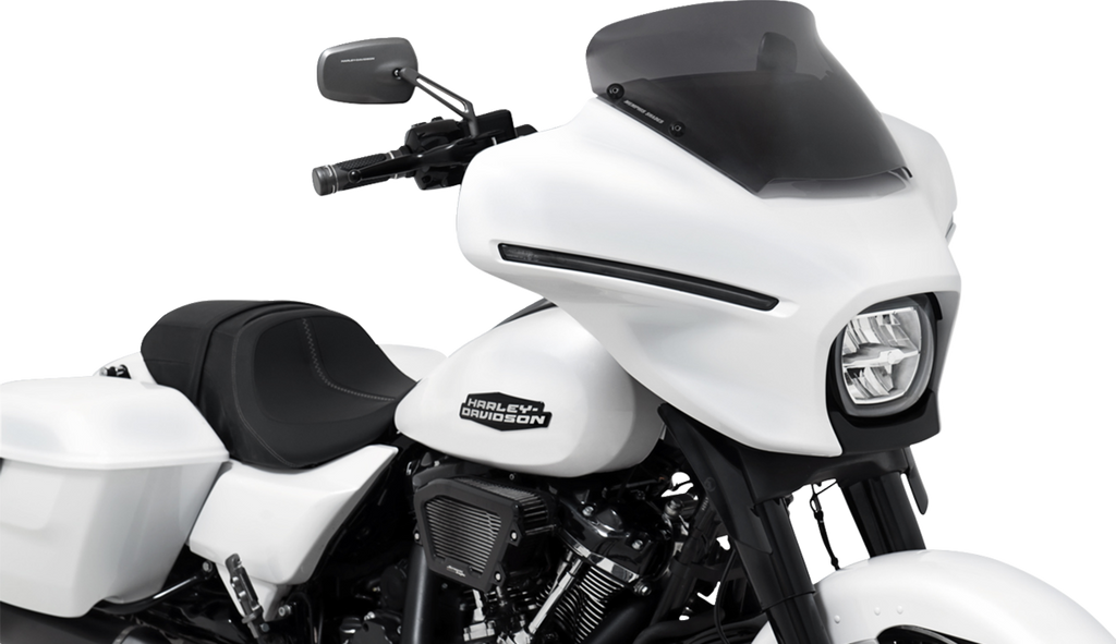 MEMPHIS SHADES Spoiler Windshield - 4" - Dark Black Smoke - FLHX MEP88810 — image 4