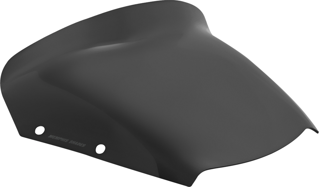 MEMPHIS SHADES Spoiler Windshield - 5" - Dark Black Smoke - FLHX MEP88910 — image 1