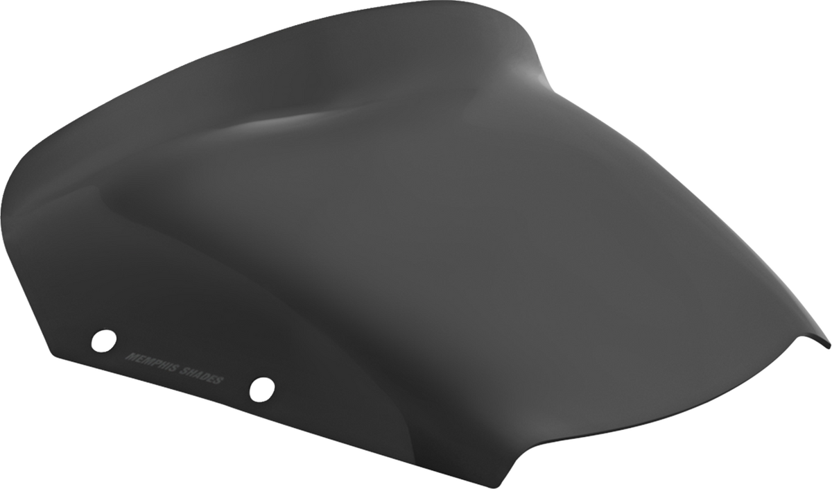 MEMPHIS SHADES Spoiler Windshield - 5" - Dark Black Smoke - FLHX MEP88910 — image 1