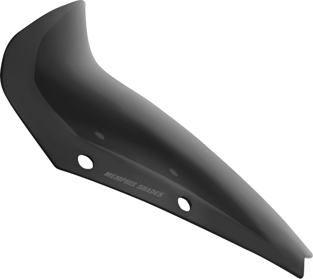 MEMPHIS SHADES Spoiler Windshield - 5" - Dark Black Smoke - FLHX MEP88910 — image 2