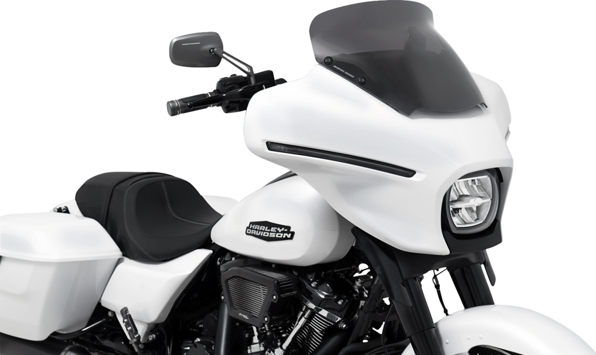 MEMPHIS SHADES Spoiler Windshield - 5" - Dark Black Smoke - FLHX MEP88910 — image 3