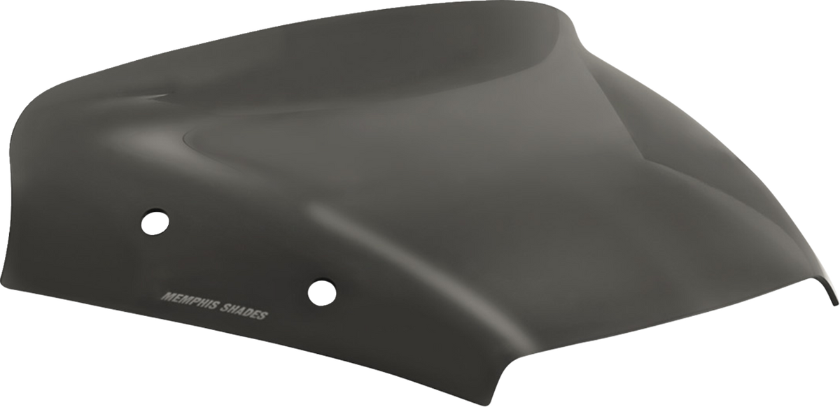 MEMPHIS SHADES Spoiler Windshield - 6" - Dark Black Smoke - FLHX MEP89010 — image 5