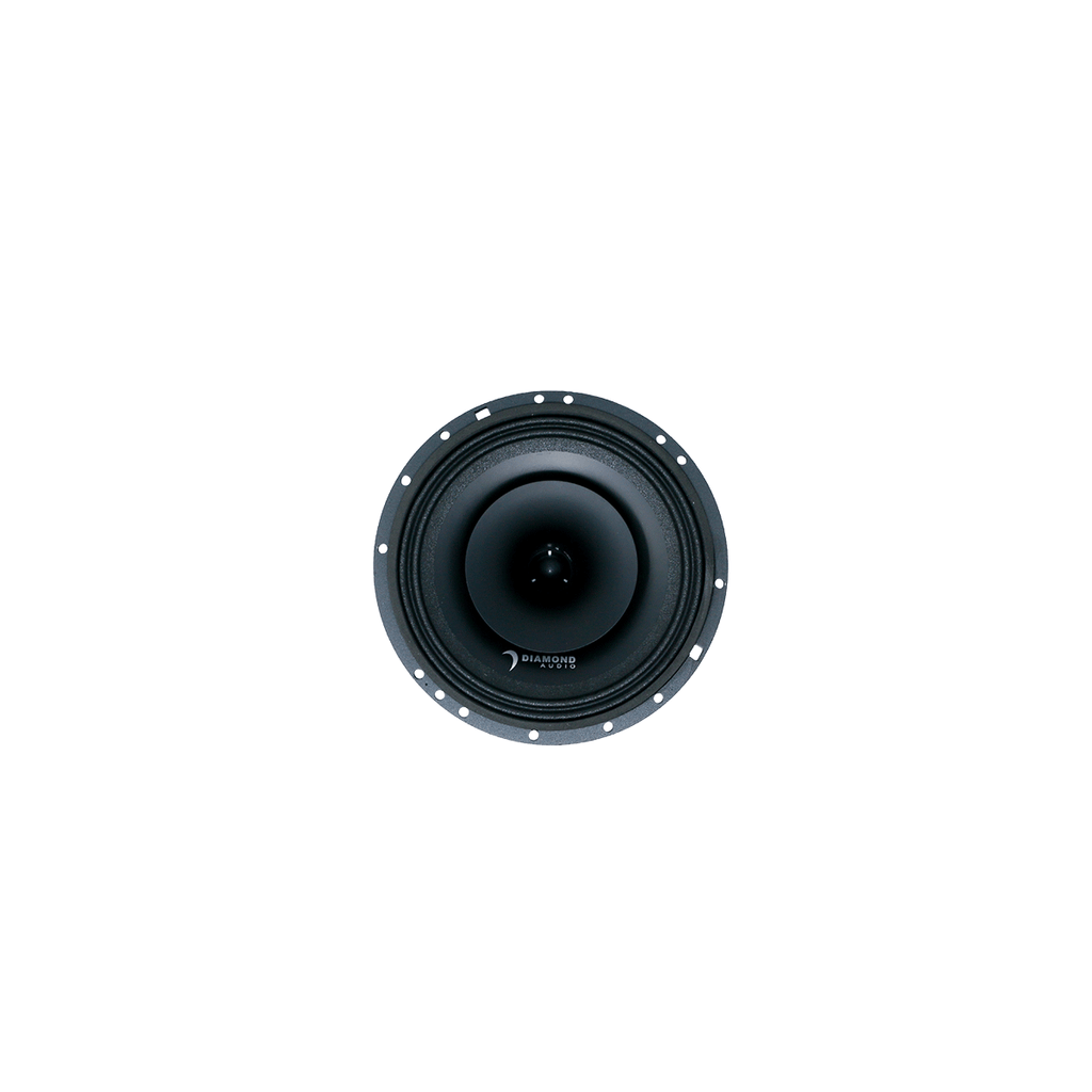 Diamond Audio MP654 6.5" MP Series 2-Way Full-Range Coaxial Speaker w/1" Horn Tweeter (4Ω) — image 2