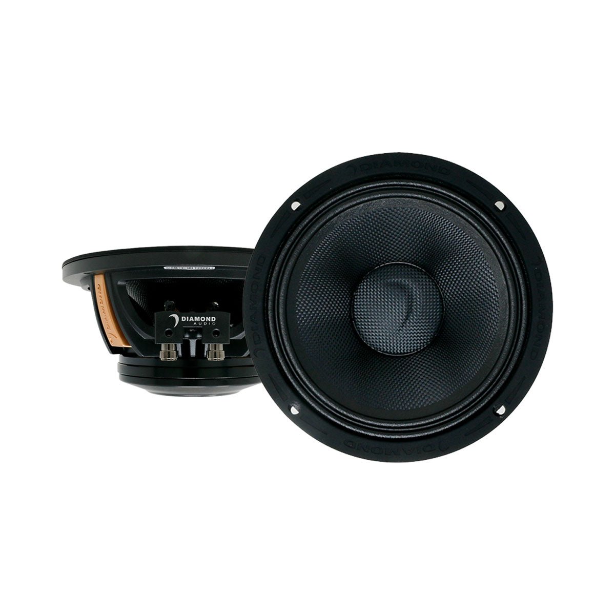 Diamond Audio MS65NEO 6.5″ MSNEO Series High Output Neo Midrange Speakers (4Ω) — image 1