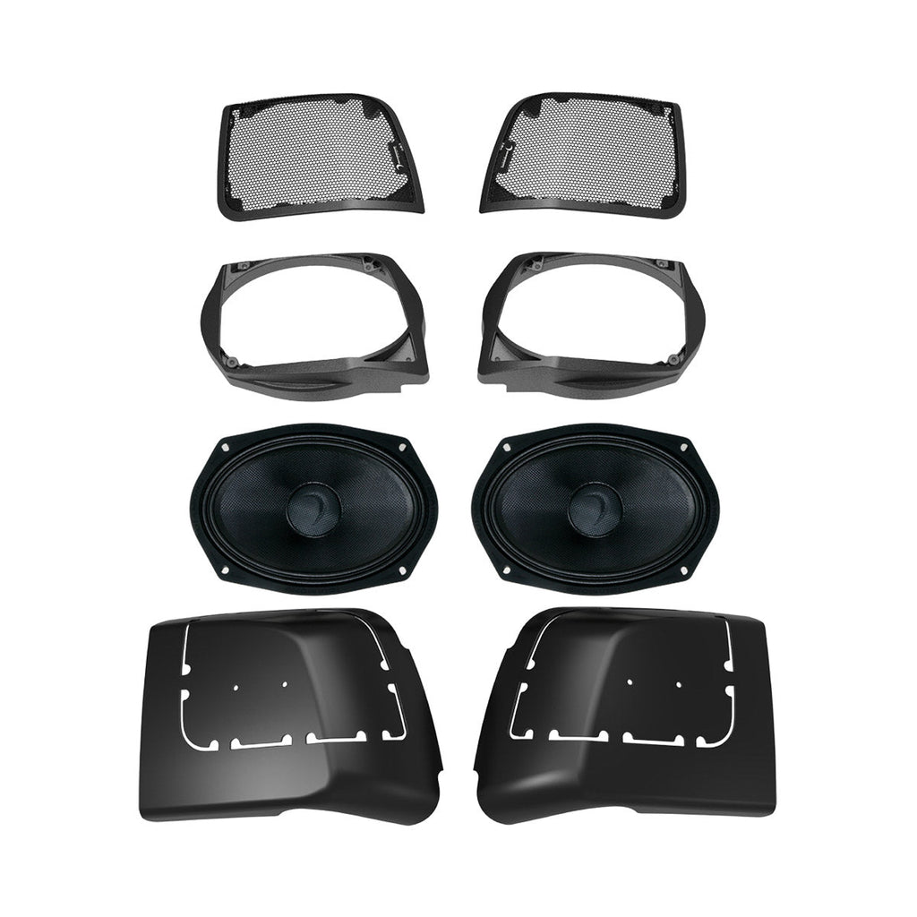 Diamond Audio MS694NEOLK 2014-2023 Harley Davidson® Cut In Lid Kit with MS69NEO (4Ω) Speakers — image 2