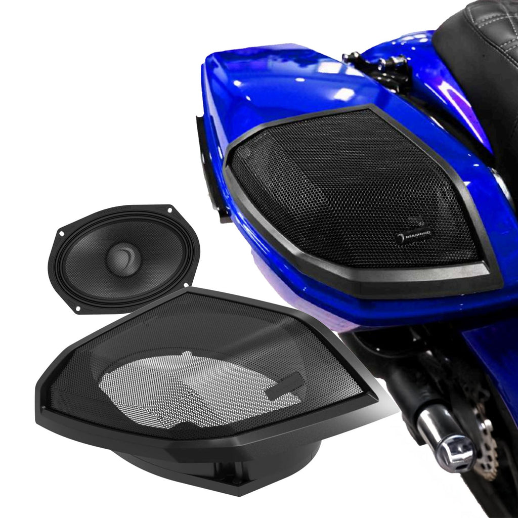 Diamond Audio MS694NEOLK24 2024+ Harley Davidson® Cut-In Lid Kit with MS69NEO Speakers — image 1
