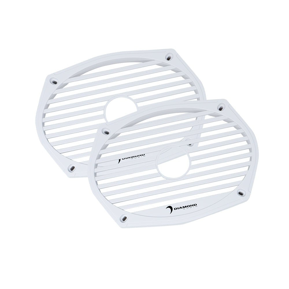 Diamond Audio MS69CXG 6 x 9″ White Grills (Pair) — image 1