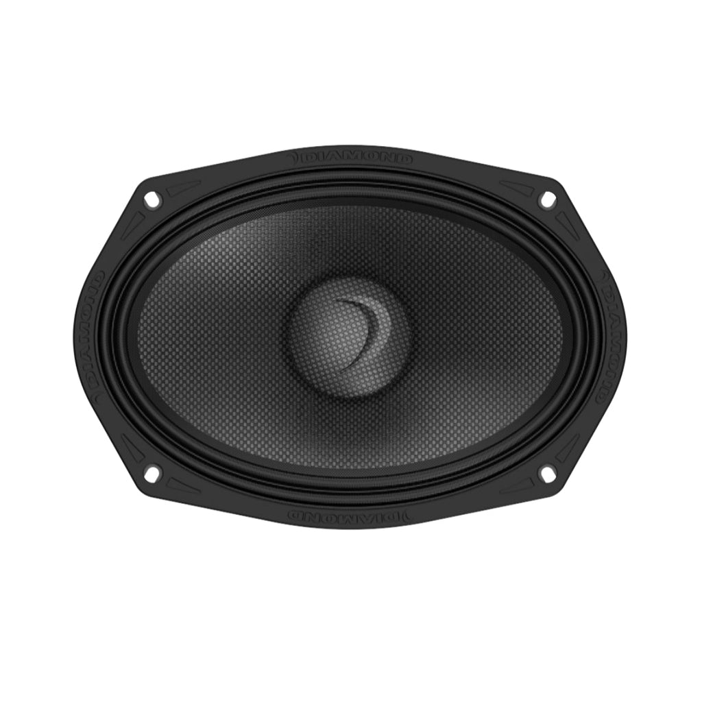 Diamond Audio MS69NEO 6"x 9" MSNEO Series High Output Neo Midrange Speakers (4Ω) — image 4