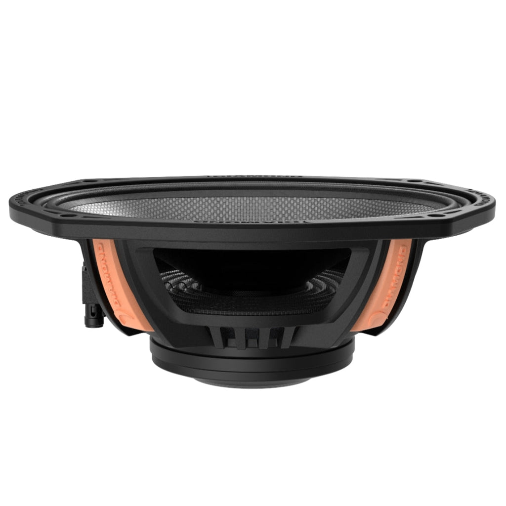 Diamond Audio MS69NEO 6"x 9" MSNEO Series High Output Neo Midrange Speakers (4Ω) — image 5
