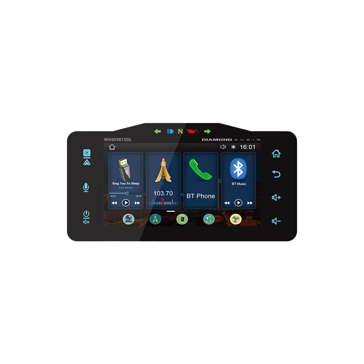 Diamond Audio MSHD9813SG 1998-2013 Plug-N-Play Digital Media Receiver for Harley-Davidson Street Glide — image 1