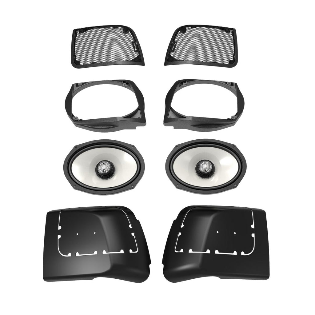 Diamond Audio MSHXM692LK 2014-2023 Harley Davidson® Cut In Lid Kit with HXM69F2 (2Ω) Speakers — image 2