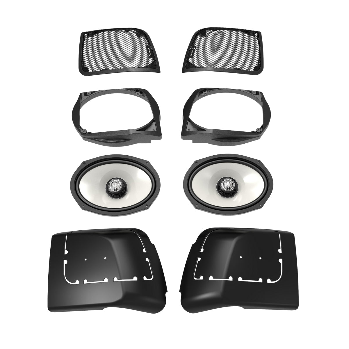 Diamond Audio MSHXM694LK 2014-2023 Harley Davidson® Cut In Lid Kit with HXM69F4 (4Ω) Speakers — image 2