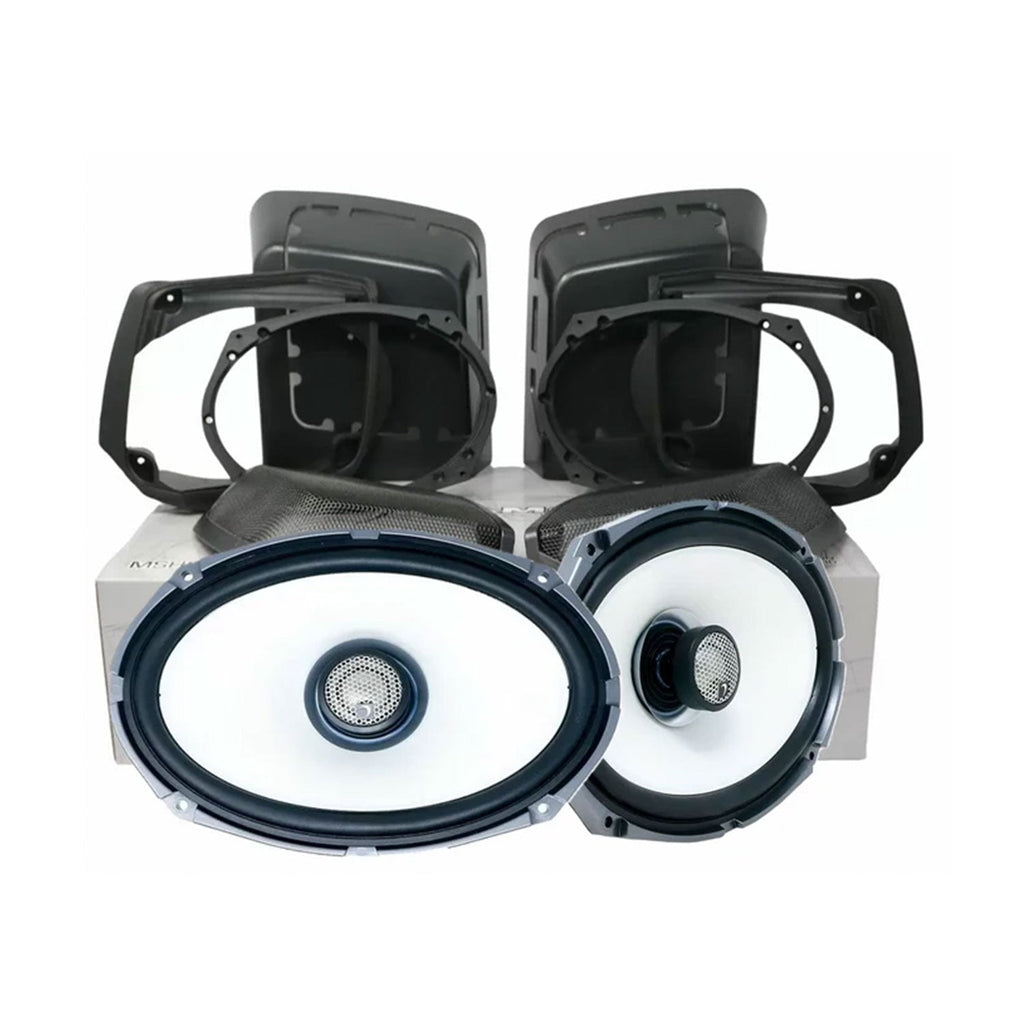 Diamond Audio MSHXM694LK13 1998-2013 Harley Davidson® Cut In Lid Kit with HXM69F4 (4Ω) Speakers — image 1