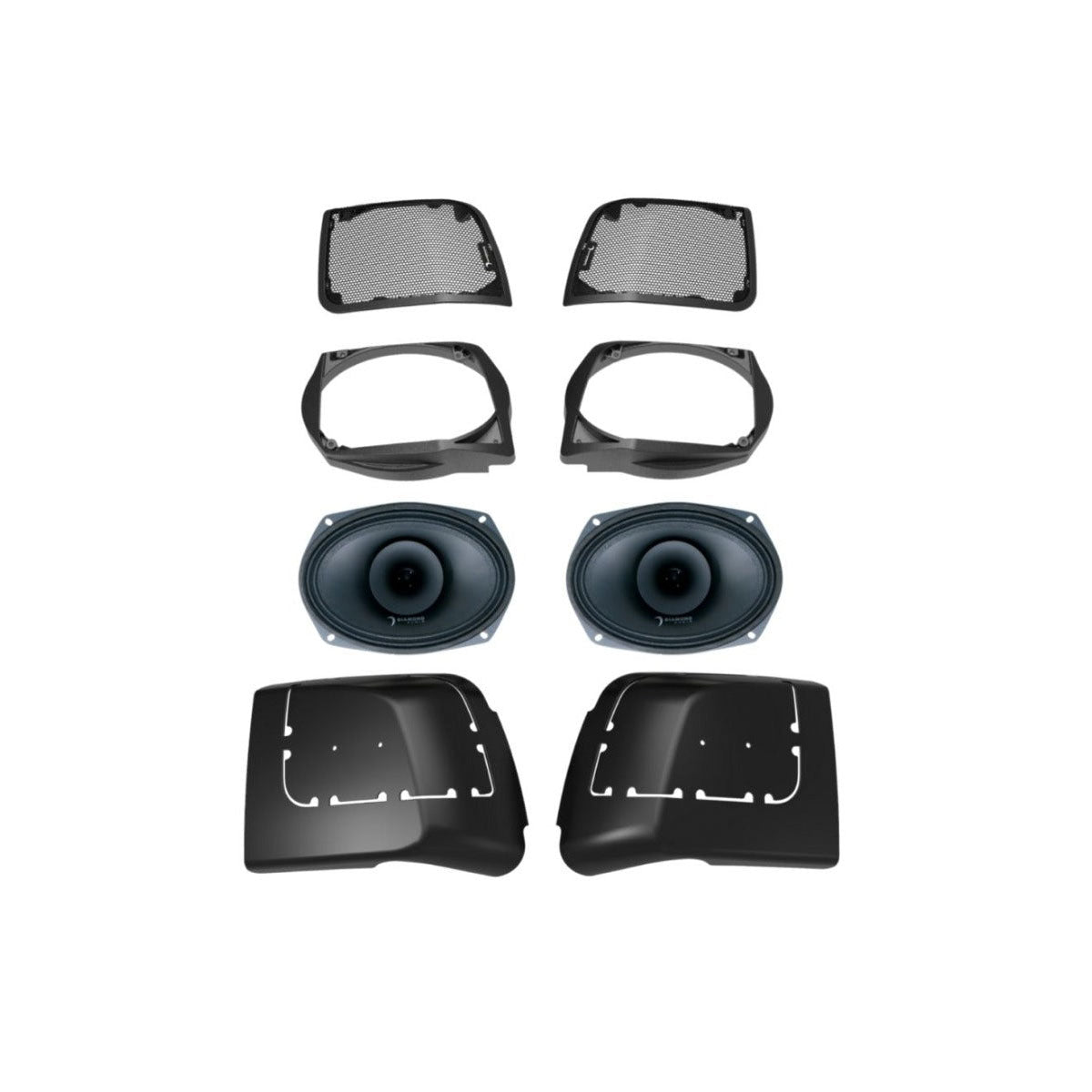 Diamond Audio MSMP692LK 2014-2023 Harley Davidson® Cut In Lid Kit with MP692 (2Ω) Speakers — image 2