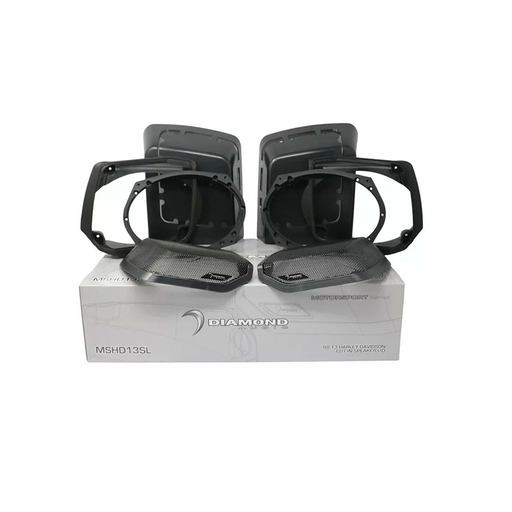 Diamond Audio MSMS692NEO2LK13 1998-2013 Harley Davidson® Cut In Speaker Lid Kit with MS692NEO2 Speakers (2Ω) — image 2
