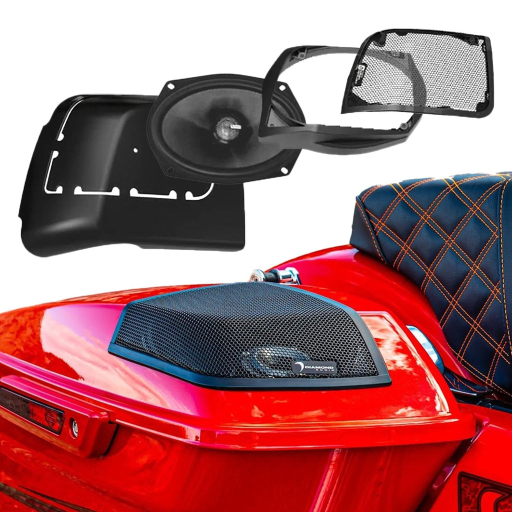 Diamond Audio MSMS694LK 2014-2023 Harley Davidson® Cut In Lid Kit with MS69CX (4Ω) Speaker — image 1