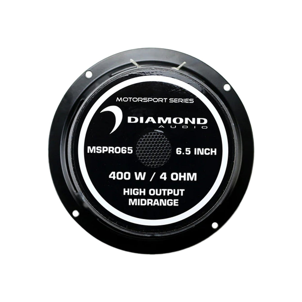 Diamond Audio MSPRO65 6.5" MS PRO Series High Output Midrange Speakers (Pair) — image 4