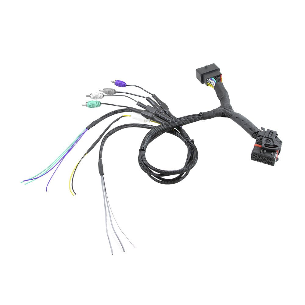 Diamond Audio MSTLINK 2014-2023 Harley Davidson Radio T-Harness Kit 4CH Inputs with Load Resistor & 4CH Outputs — image 1