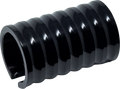 NAMZ Oil Sending Unit Cover - Horizontal - Milled - Black — image 1