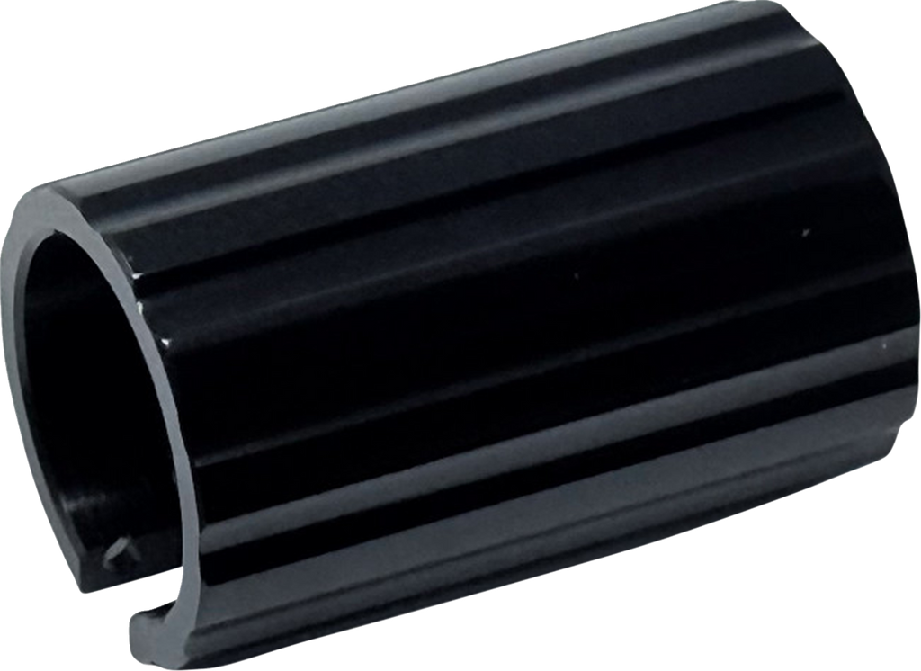 NAMZ Oil Sending Unit Cover - Vertical - Milled - Black — image 1