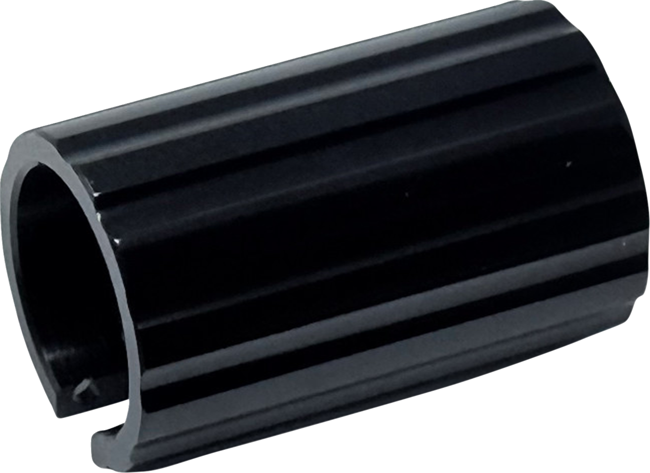 NAMZ Oil Sending Unit Cover - Vertical - Milled - Black — image 1