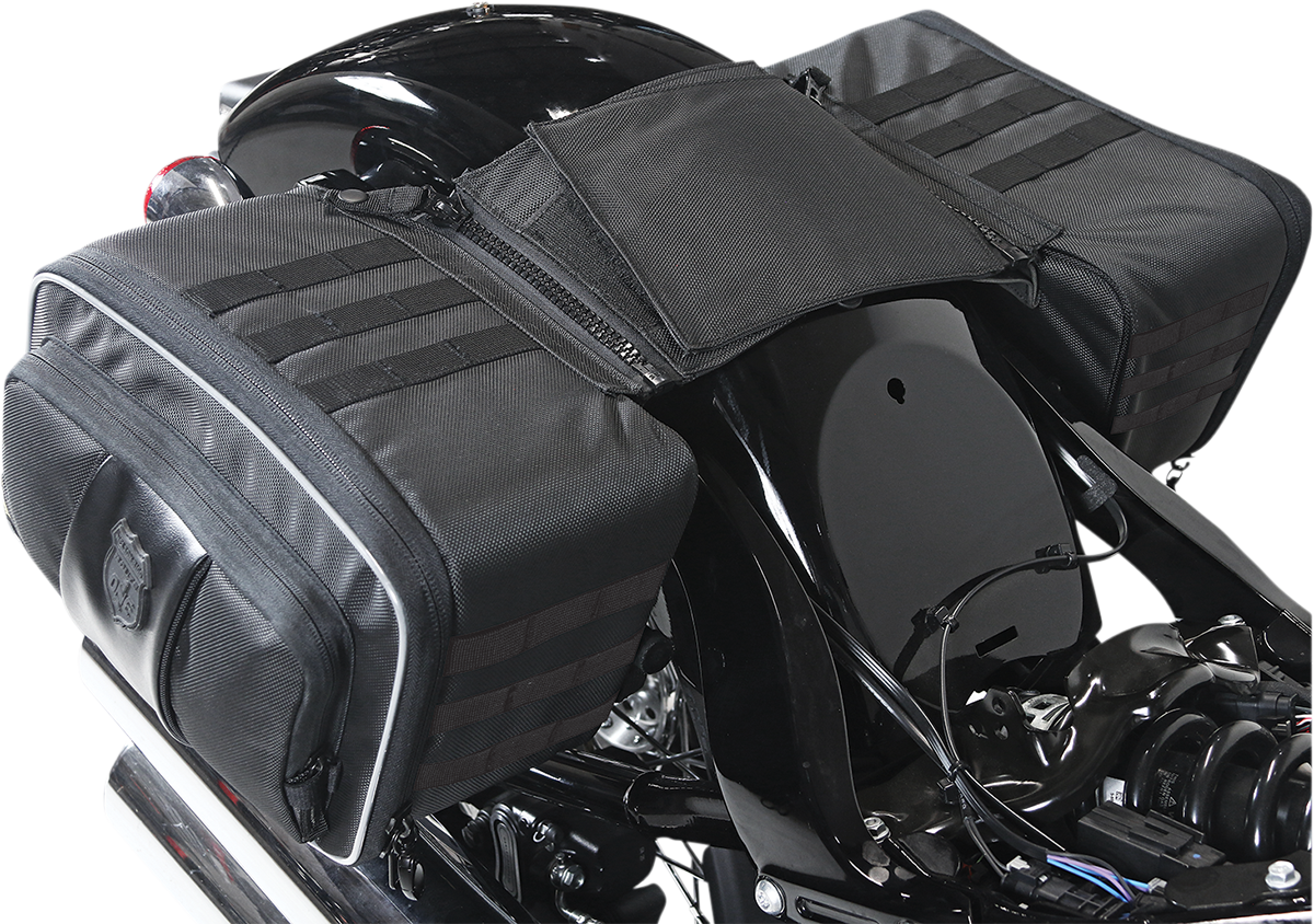 NELSON RIGG Road Trip Saddlebags - Black NR-400 — image 1