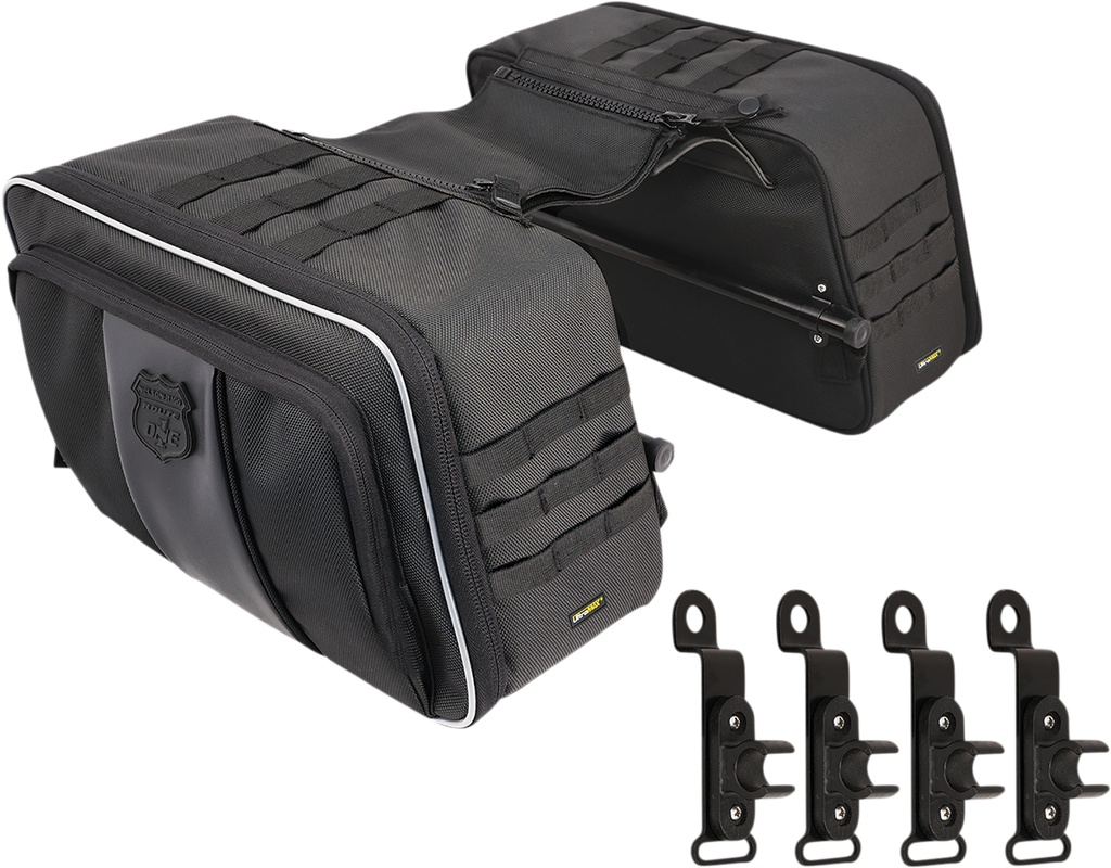NELSON RIGG Road Trip Saddlebags - Black NR-400 — image 3
