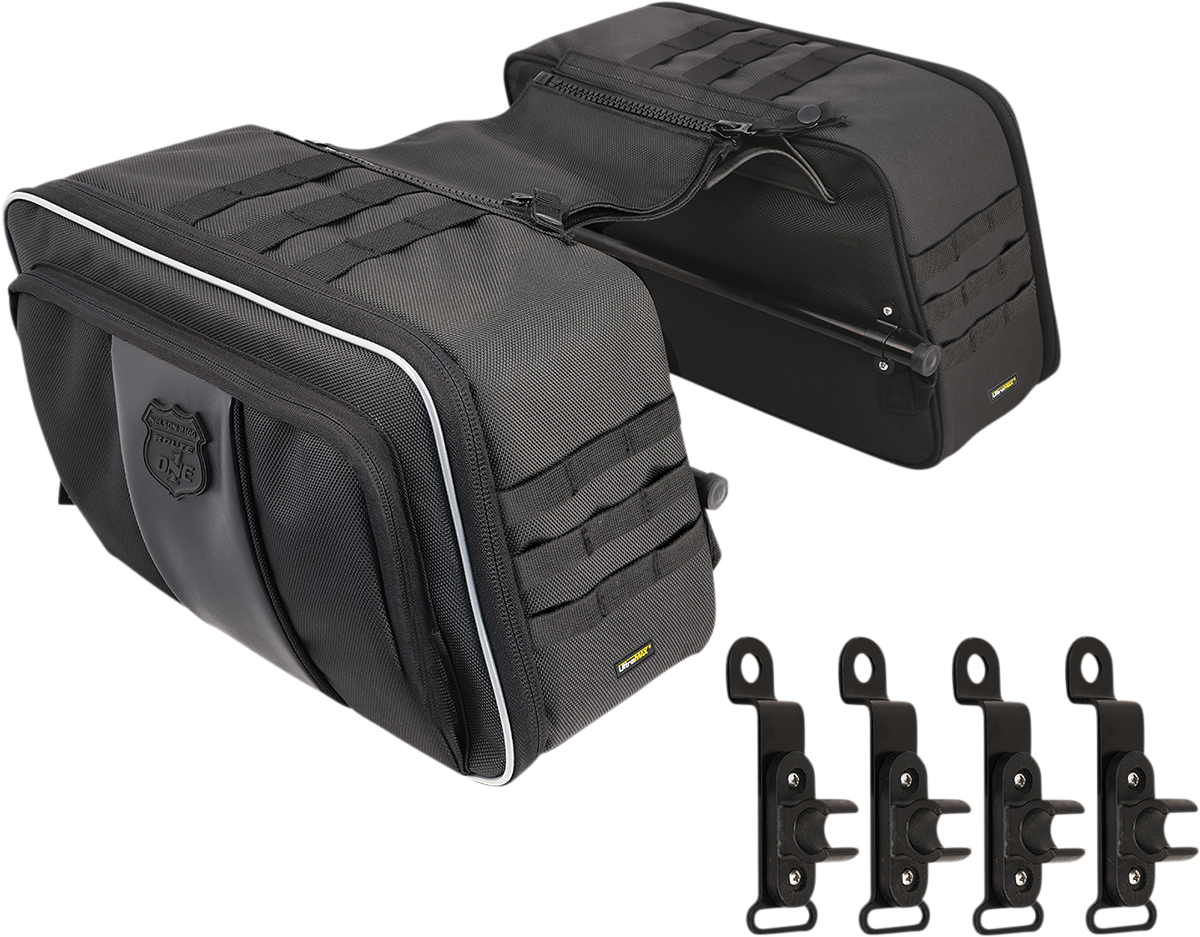 NELSON RIGG Road Trip Saddlebags - Black NR-400 — image 3