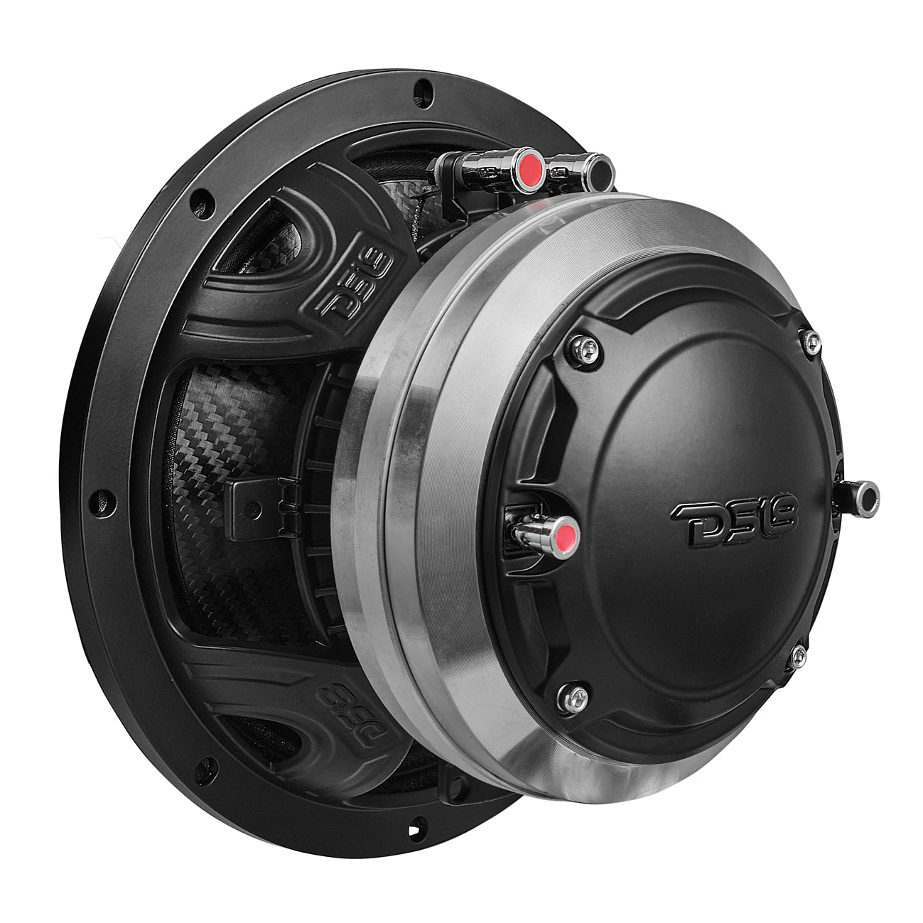 DS18 NVY-8HDCF-N4 8" Water Resistant Carbon Fiber Cone Hybrid Loudspeaker with 3" VC Compression Driver and Neodymium Magnet | 400W RMS 4-Ohm — image 3