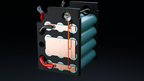 Ohm Odyssey Nexus 30L — assembled core, alternate angle — assembly visualization