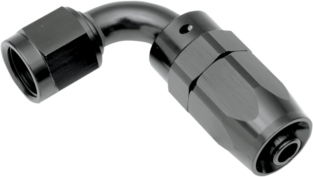 GOODRIDGE Oil Line Fitting - Black - 45° — image 1