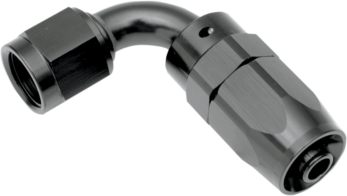 GOODRIDGE Oil Line Fitting - Black - 45° — image 1