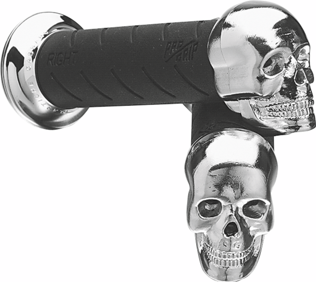 PRO GRIP Grips - Skull Cruiser - 1" PA0862HDSKCR — image 1