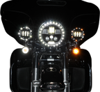 CUSTOM DYNAMICS Headlamp - ProBEAM® - 7" - LED - Black PB-7-B — image 2