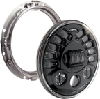 CUSTOM DYNAMICS Adaptive Headlight with Mount - 7" - Black PB-7A-13-B — image 1
