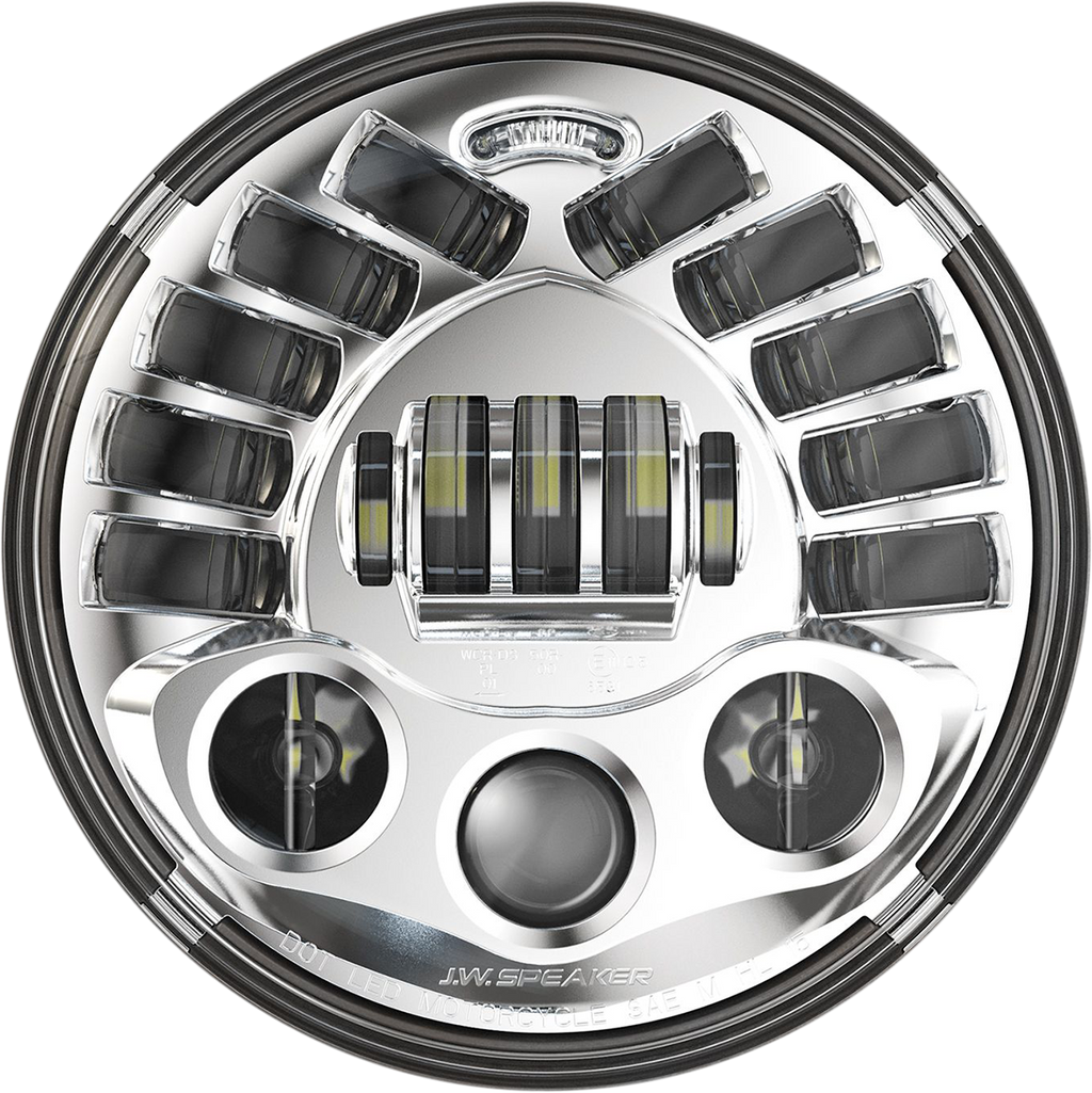 CUSTOM DYNAMICS Adaptive Headlight with Mount - 7" - Black PB-7A-13-B — image 3